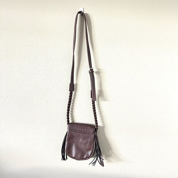 Roxy Brown Fringe Crossbody Bag - Picture 4 of 8